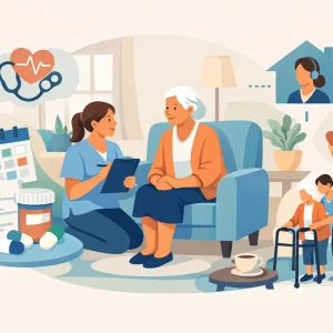 Elderly Care Plan Example for Home Support in Beckenham