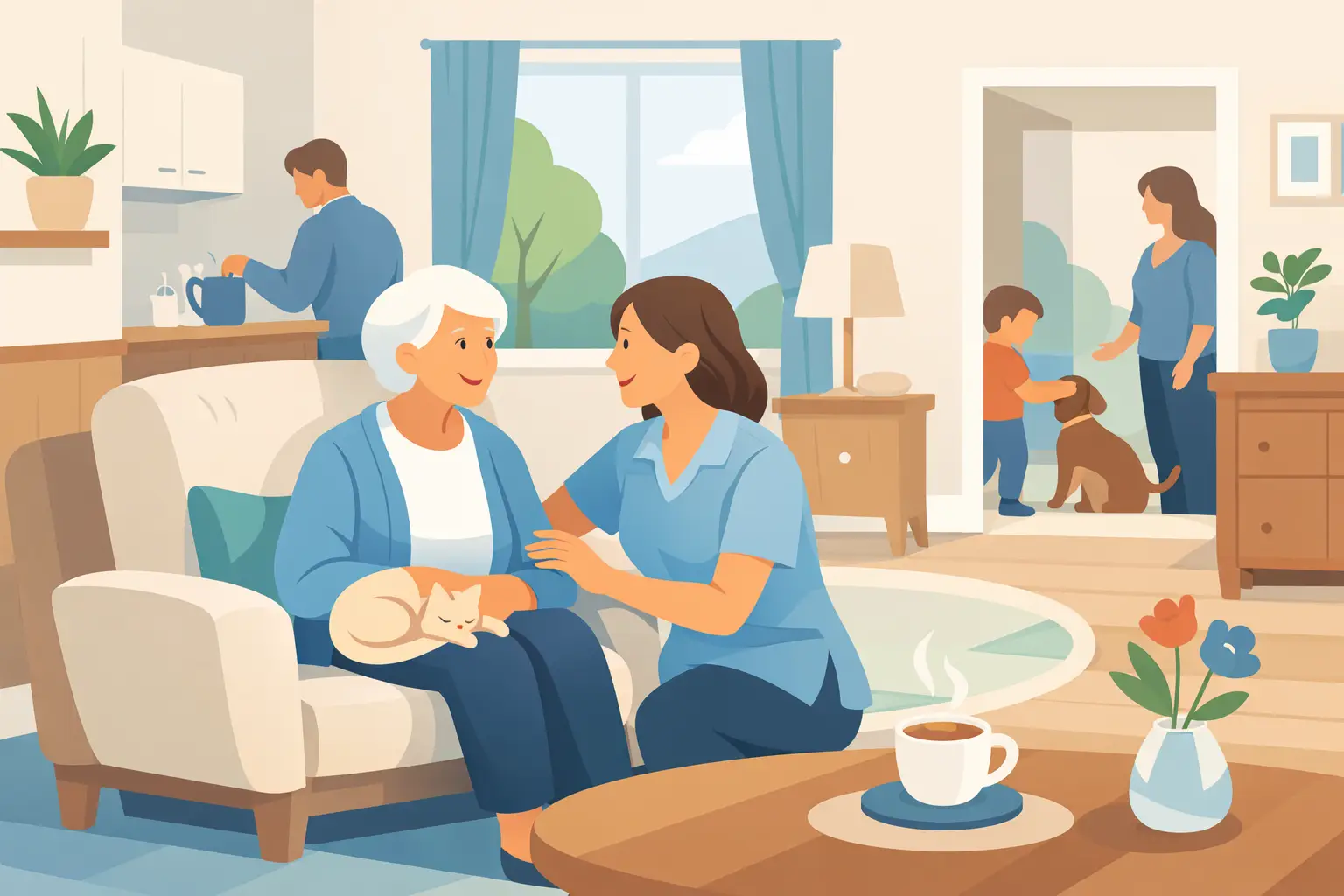 Live in Care That Keeps Home Life Familiar
